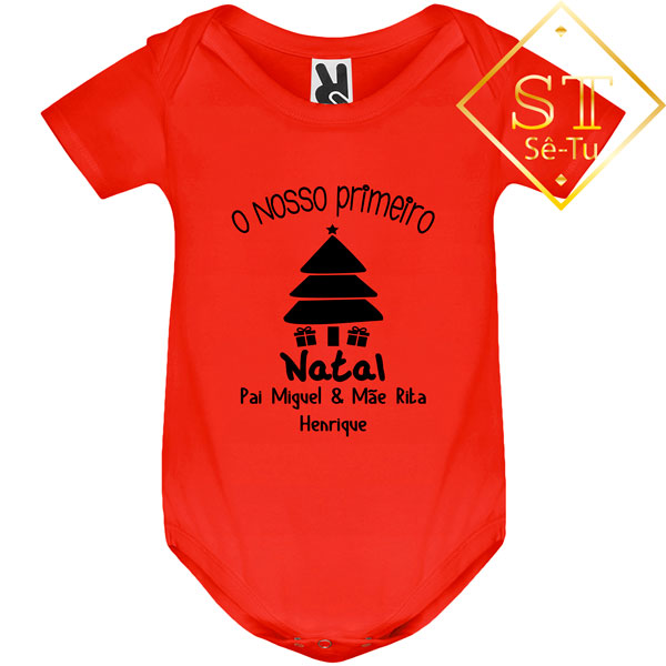 O nosso primeiro natal Body (B) - Sê-Tu